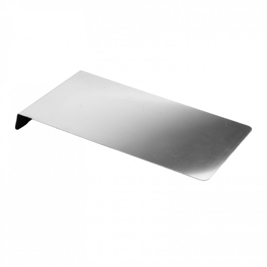 Placa protetora de vidro - Inox